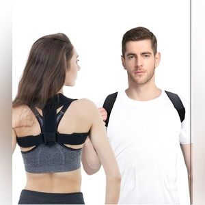 NEW Posture Corrector Adjustable Upper Back Brace, Breathable Back Support